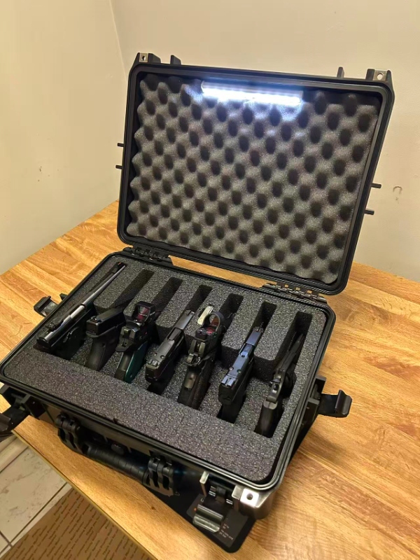 Professional handgun collection